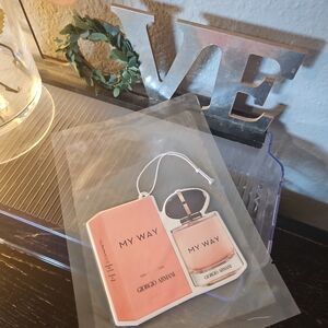 Giorgio Armani car air freshener